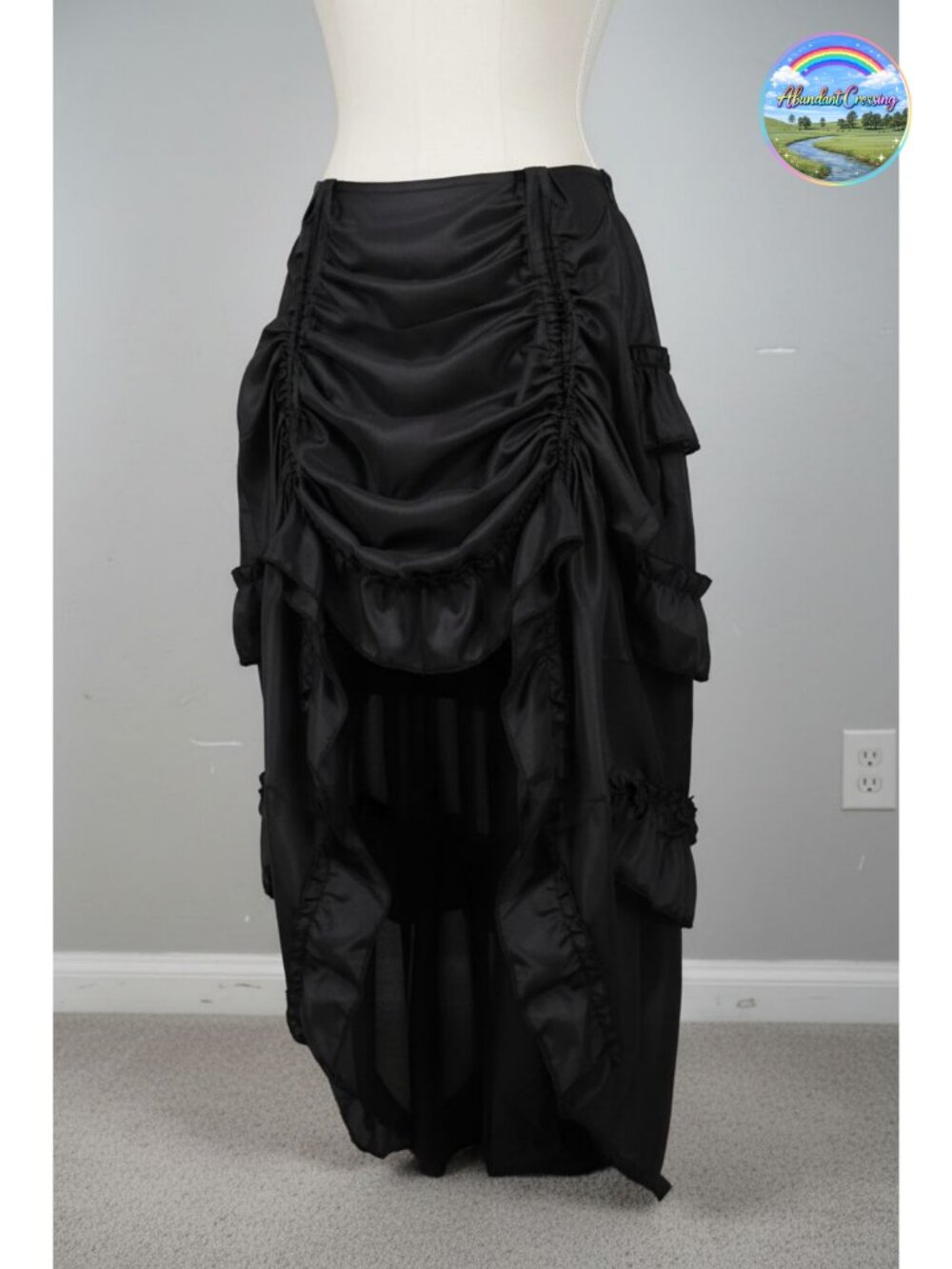 Steampunk Pirate Skirt Plus Size Elastic Waist Renaissance Costume